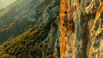 Conquering New Heights A Rock Climber's Journey